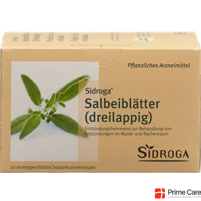Sidroga sage leaves 20 tbl 1 g