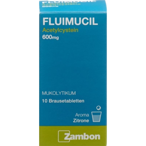 Fluimucil 600mg 10 Brausetabletten buy online