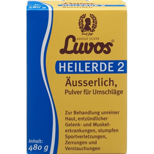 Luvos Heilerde Nummer 2 Pulver Äusserlich 480g buy online