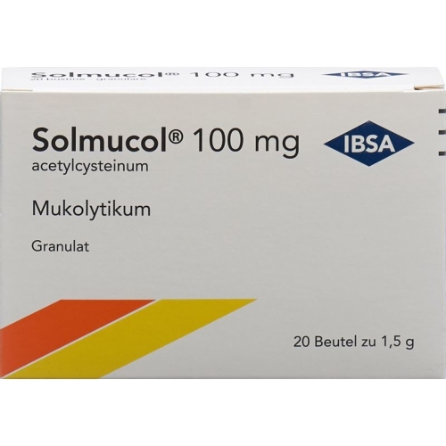 Solmucol 100mg 20 Beutel buy online