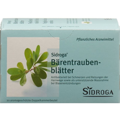 Sidroga Baerentraubenblätter Tee Beutel 20 Stück buy online