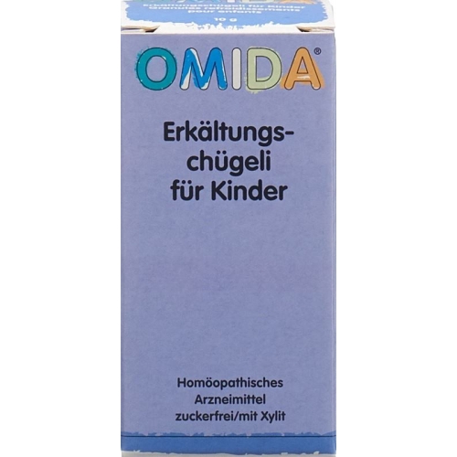 Omida Erkältungschuegeli Kind ohne Zucker 10g buy online