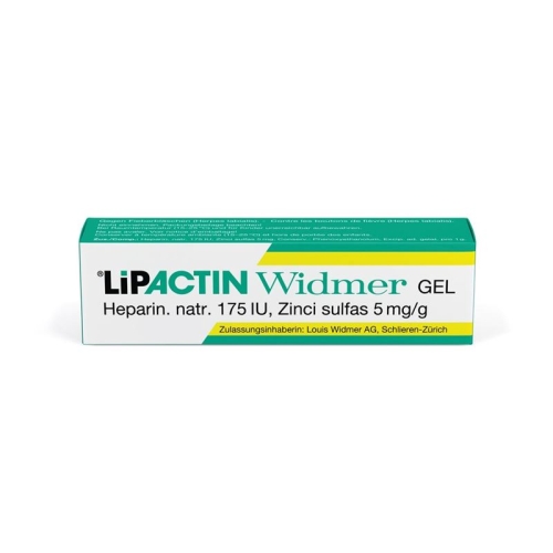 Lipactin Widmer Gel 5g buy online