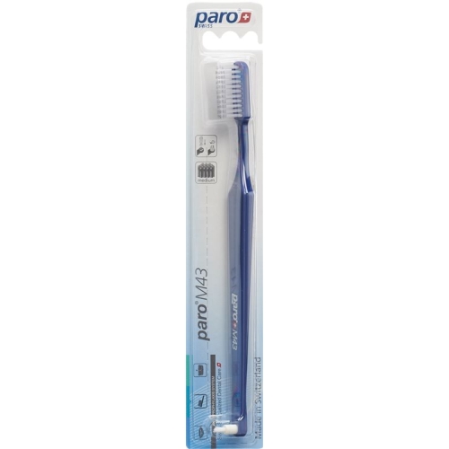 Paro toothbrush M43 Medium 4 rows with interspace buy online