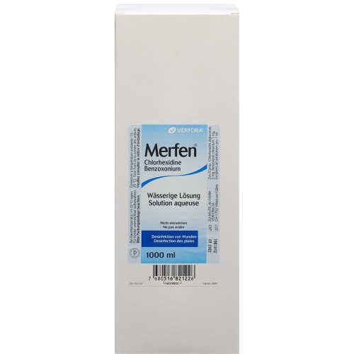 Merfen Waessrige Loesung Farblos 1000ml buy online