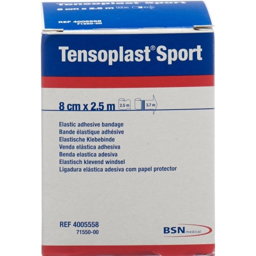 Tensoplast Sport elastische Klebebinde 8cm x 2.5m buy online