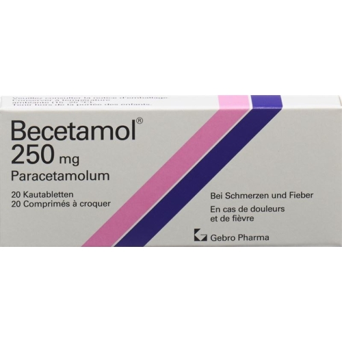 Becetamol Kautabletten 250mg 20 Stück buy online