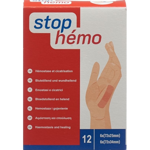 Stop Hemo Pflaster 12 Stück buy online