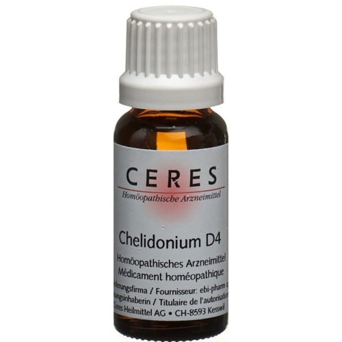 Ceres Chelidonium D 4 Dilution 20ml buy online