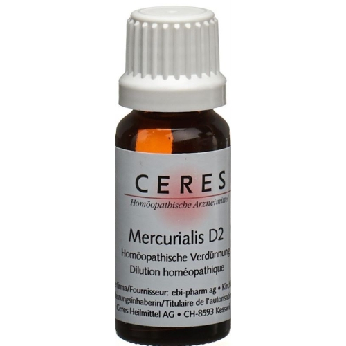 Ceres Mercurialis D 2 Dilution 20ml buy online