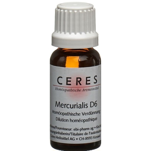 Ceres Mercurialis D 6 Dilution 20ml buy online