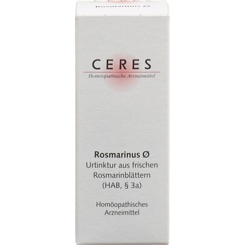 Ceres Rosmarinus Officinalis Urtinktur 20ml buy online