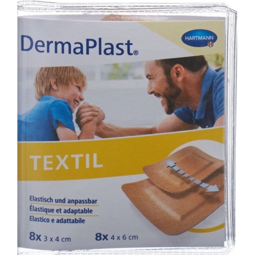 Dermaplast Textil Centro Strips Skin-Coloured 16 Pieces buy online