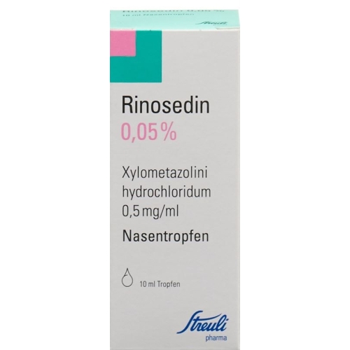 Rinosedin Nasentropfen 0.05% 10ml buy online