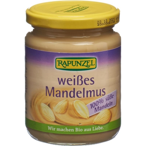 Rapunzel Mandelmus Weiss Bio Glas 250g buy online