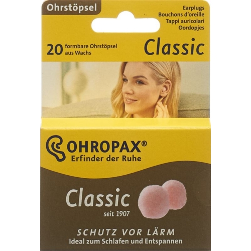 Ohropax Classic Wax balls 20 pieces buy online