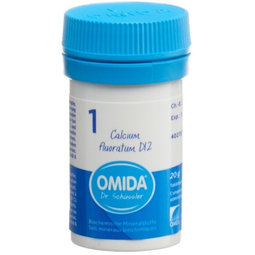 Omida Schüssler No1 Cal Fluor Tabletten D 12 20g buy online