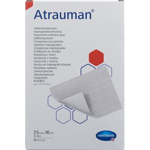 Atrauman Salbenkompressen 7.5x10cm Steril 10 Stück buy online