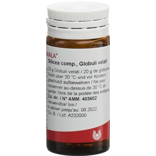 Wala Silicea Comp Globuli Flasche 20g buy online