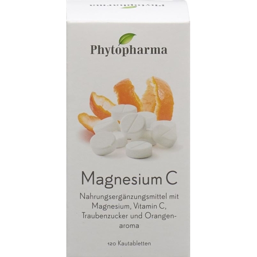 Phytopharma Magnesium C Kautabletten 120 Stück buy online