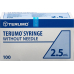 Terumo Injection Syringe 3 parts 2.5ml centric 100 pcs.