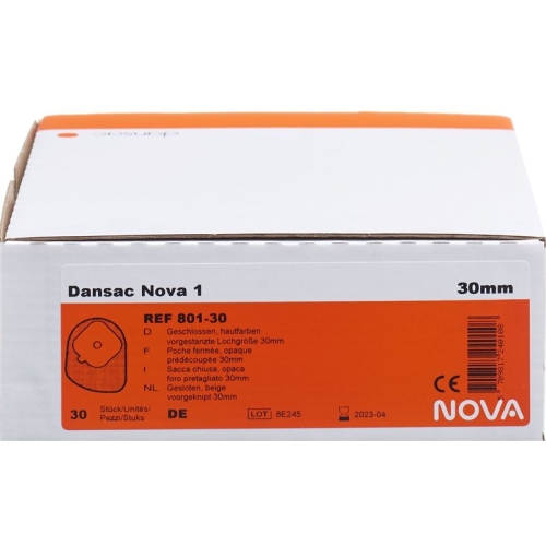 Dansac Nova 1 Colo 30mm Opaque 30 Beutel buy online