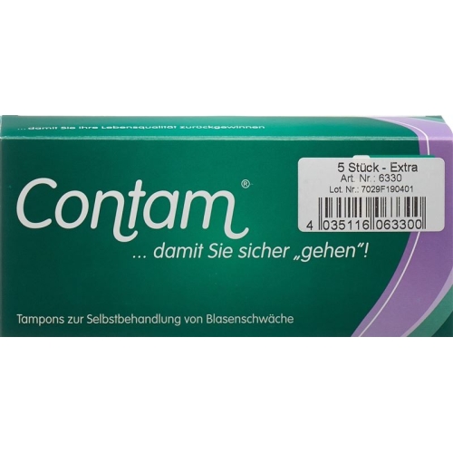 Contam Vaginaltampon 33mm Extra 5 Stück buy online