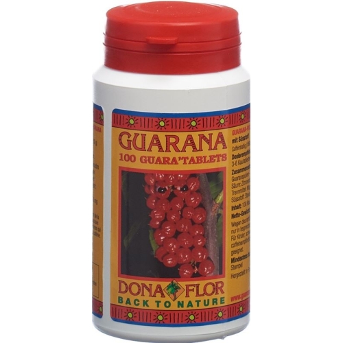 Guarana Dona Flor Kautabletten 100 Stück buy online