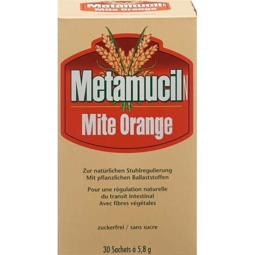 Metamucil N Mite Pulver Orange 30 Beutel buy online