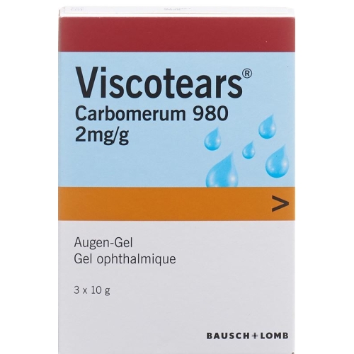 Viscotears Augengel 3x 10g buy online