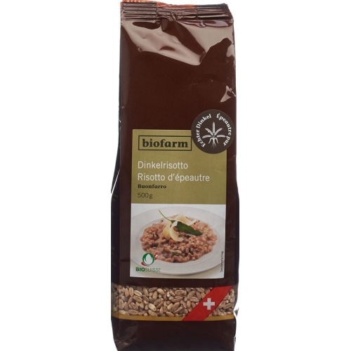 Biofarm Buonfarro Dinkelrisotto Knospe 500g buy online