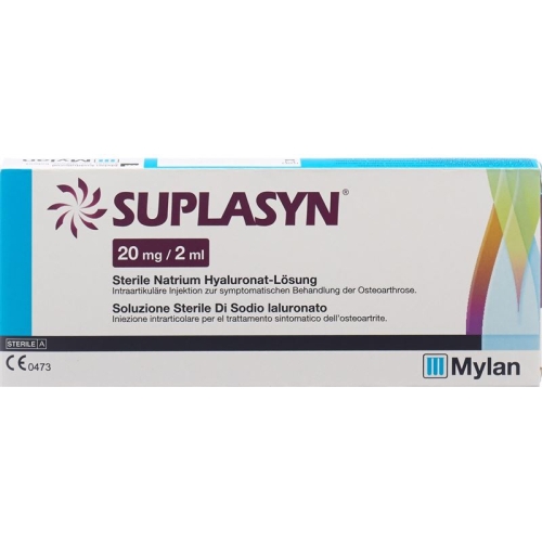 Suplasyn Injektionslösung 20mg/2ml Fertigspritze 2ml buy online