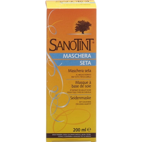 Sanotint silk hair mask 200ml buy online