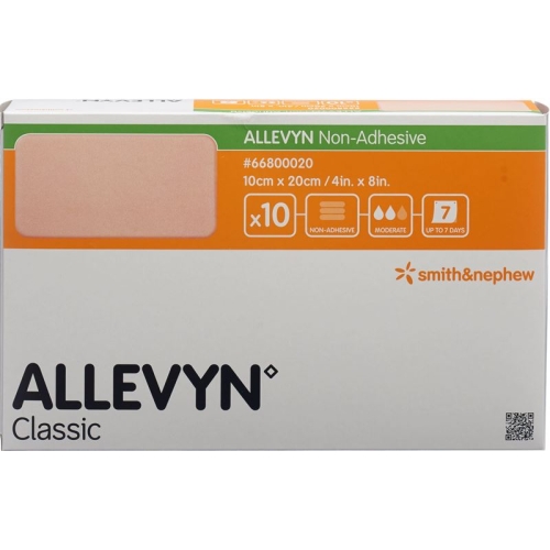 Allevyn Non Adhesive Wundkompressen 10cmx20cm 10 Stück buy online