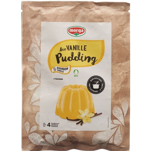 Morga Bio Pudding Vanille Curcuma Beutel 60g buy online