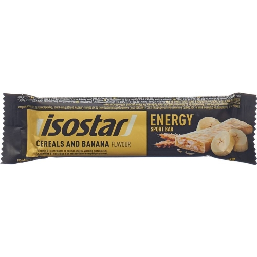 Isostar High Energy Sportriegel Banane 40g buy online