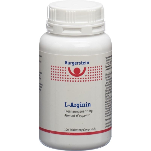 Burgerstein L-Arginin tablets 100 pieces buy online