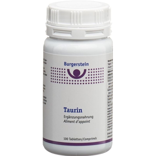 BURGERSTEIN Taurin tablets buy online