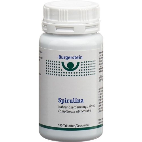 Burgerstein Spirulina tablets Ds 180 pieces buy online