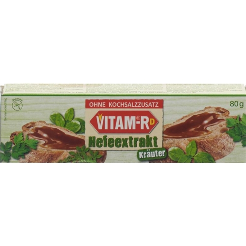 Vitam Hefe Extrakt Rd Kräuter Salzarm Tube 80g buy online