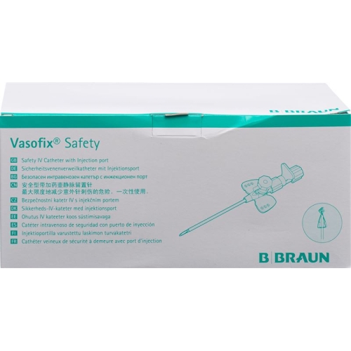 Vasofix Safety Iv-kanüle 18g 1.3x45mm Grün 50 Stück buy online