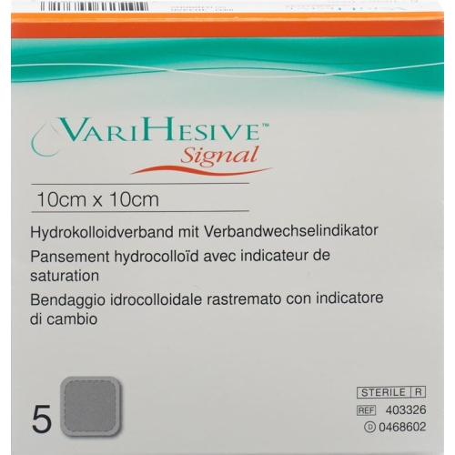 VariHesive Signal Hydrokolloidverband 10x10cm 5 Stück buy online