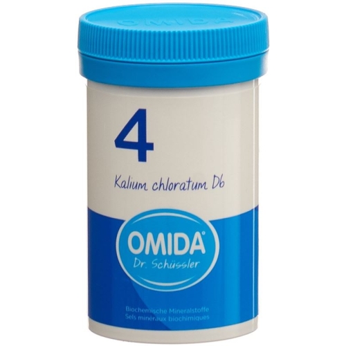 Omida Schüssler Nr. 4 Kalium Chloratum Tabletten D6 100g buy online