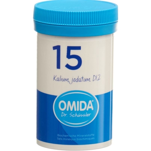 Omida Schüssler Nr. 15 Kalium Jodatum Tabletten D12 100g buy online