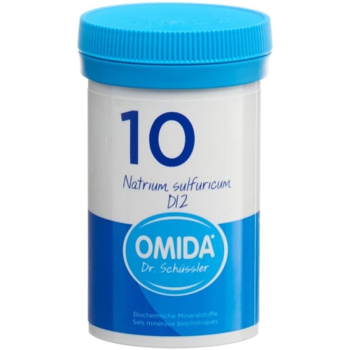 Omida Schüssler No10 Nat Sulf Tabletten D 12 100g buy online