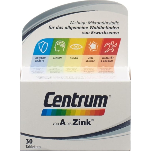 Centrum von A bis Zink 30 Tabletten buy online