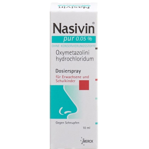 Nasivin Pur Dosierspray 0.05% 10ml buy online