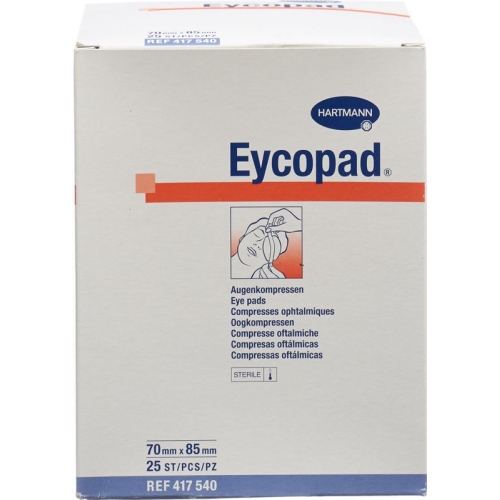 Eycopad Augenkompressen 70x85mm Steril 25 Stück buy online