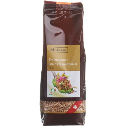 Biofarm Emmerkörner Knospe 500g buy online