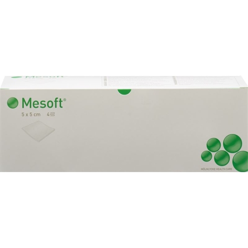 Mesoft Vlieskompressen 5x5cm Steril 75x 2 Stück buy online